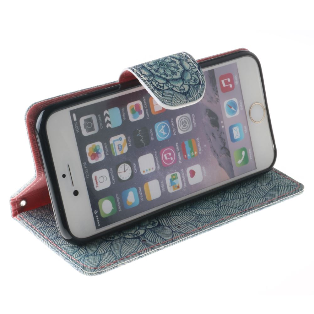 iPhone 6 6s case wallet leather case printed