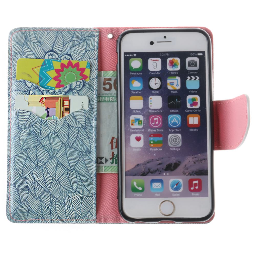 iPhone 6 6s case wallet leather case printed