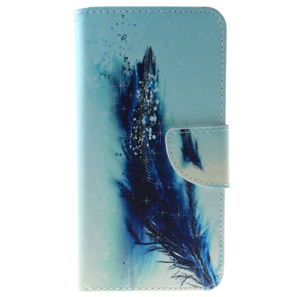 iPhone 7 Plus case wallet leather card holder cover case printed leather