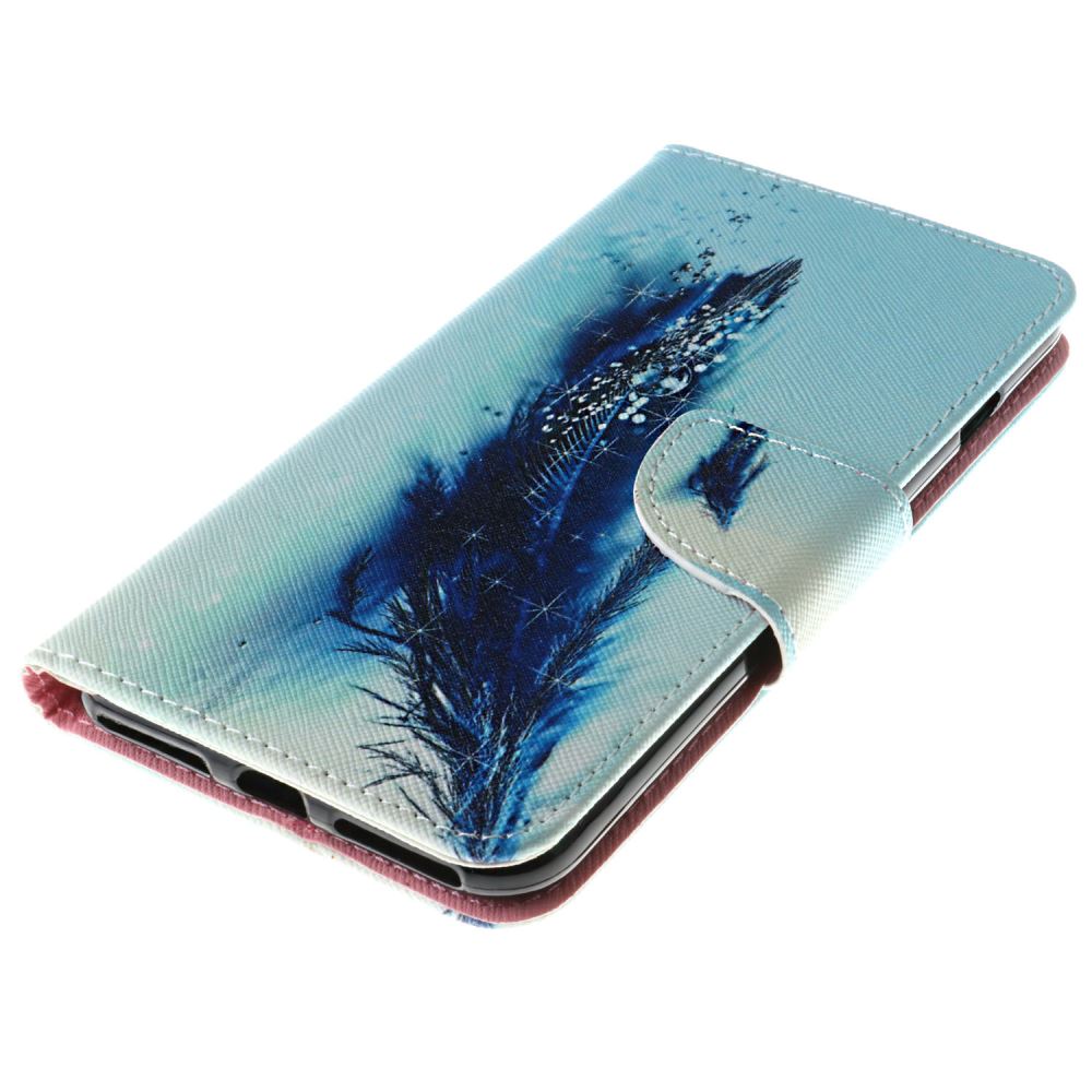 iPhone 7 Plus case wallet leather card holder cover case printed leather