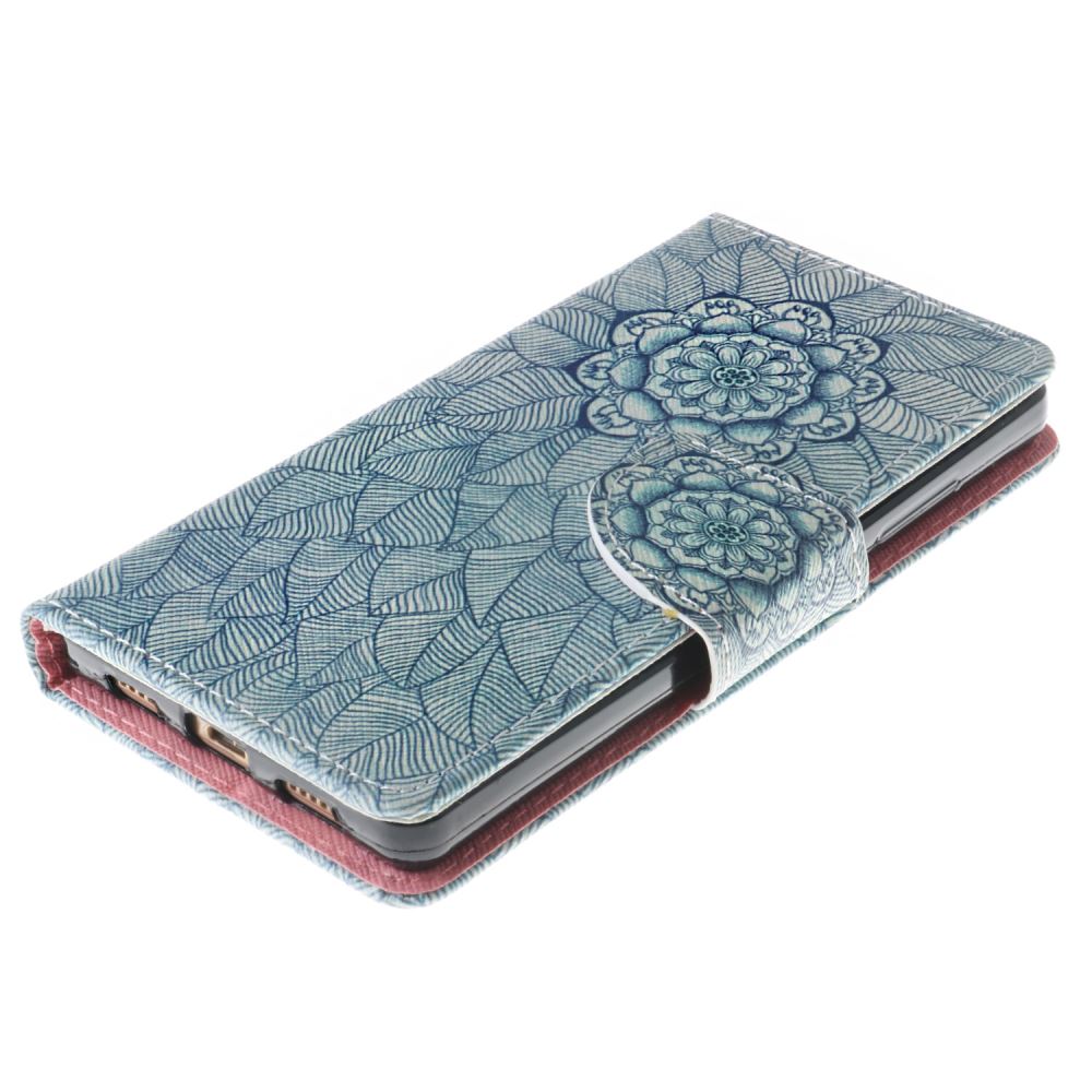 Huawei P8 lite case wallet leather case printed