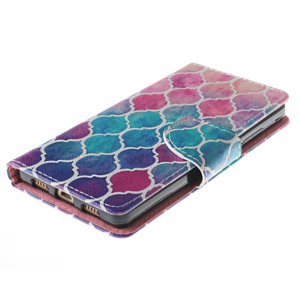 Huawei P8 lite case wallet leather case printed