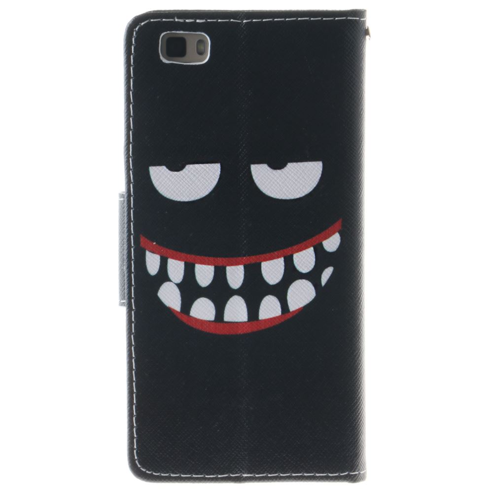 Huawei P8 lite case wallet leather case printed