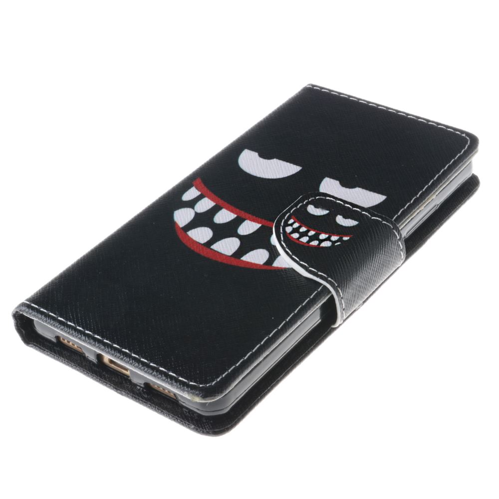 Huawei P8 lite case wallet leather case printed