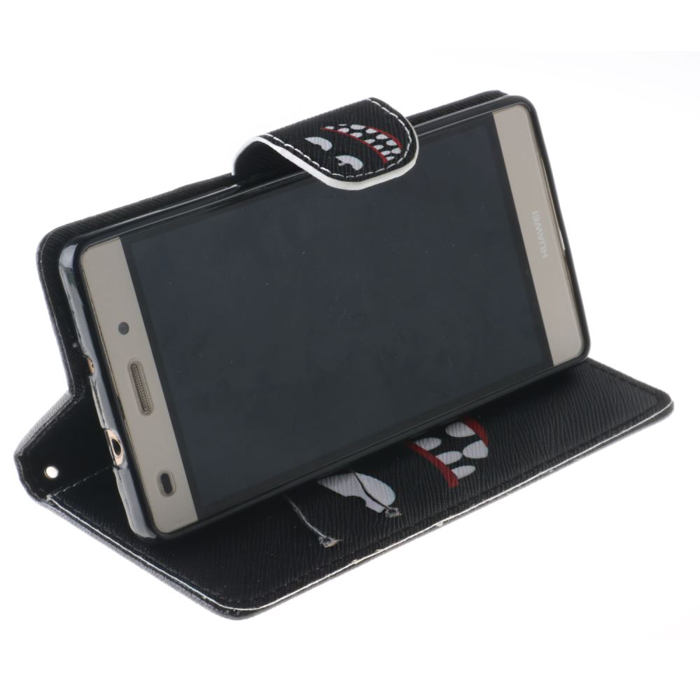 Huawei P8 lite case wallet leather case printed