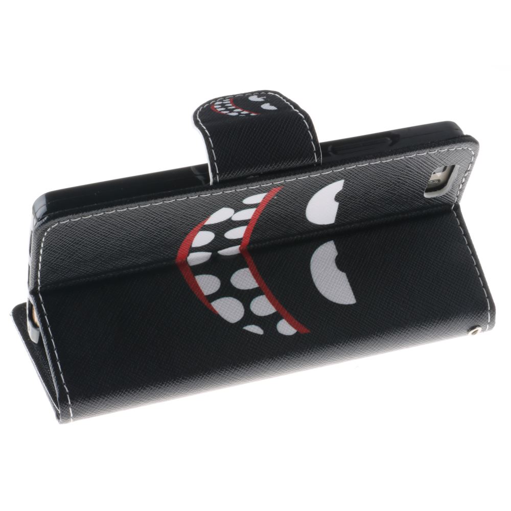 Huawei P8 lite case wallet leather case printed