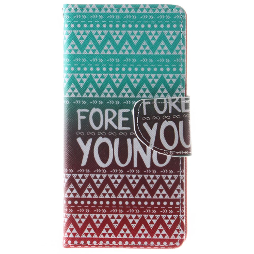Huawei P8 lite case wallet leather case printed
