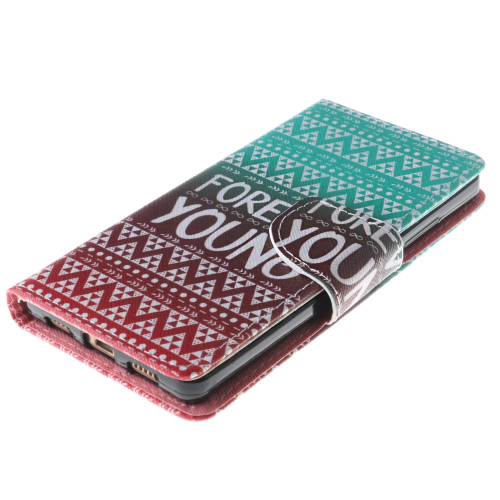 Huawei P8 lite case wallet leather case printed