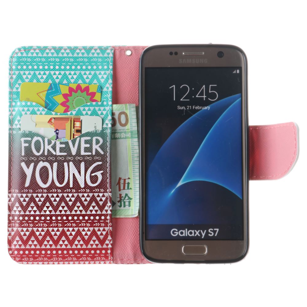 Galaxy S7 case wallet leather case printed Galaxy S7 case wallet leather case printed