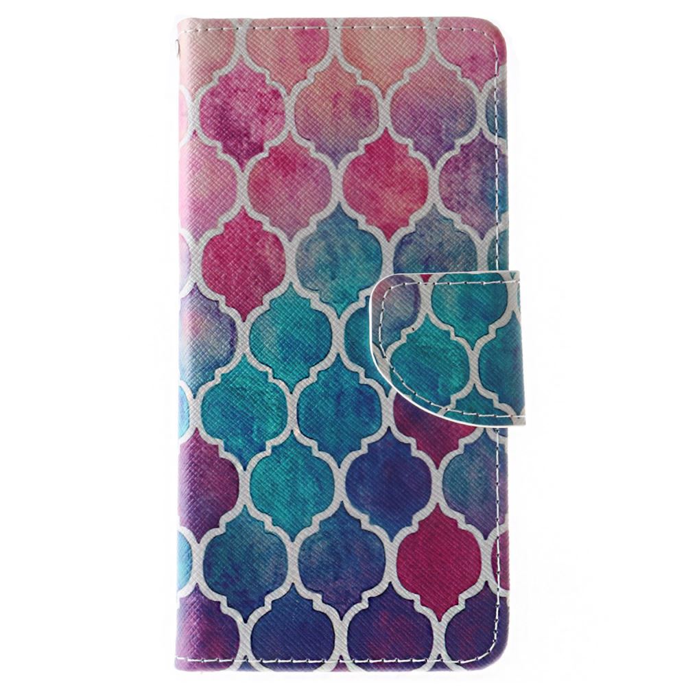 Galaxy S7 case wallet leather case printed