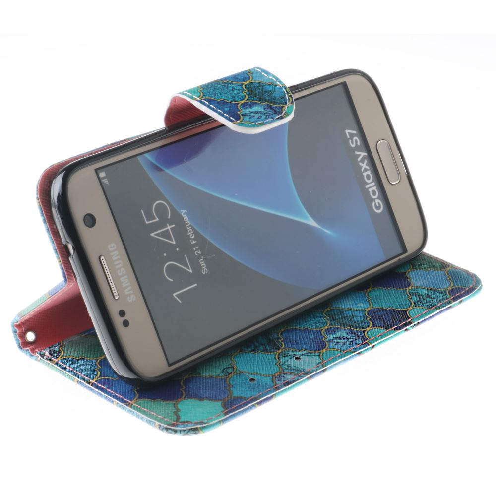 Galaxy S7 case wallet leather case printed Galaxy S7 case wallet leather case printed