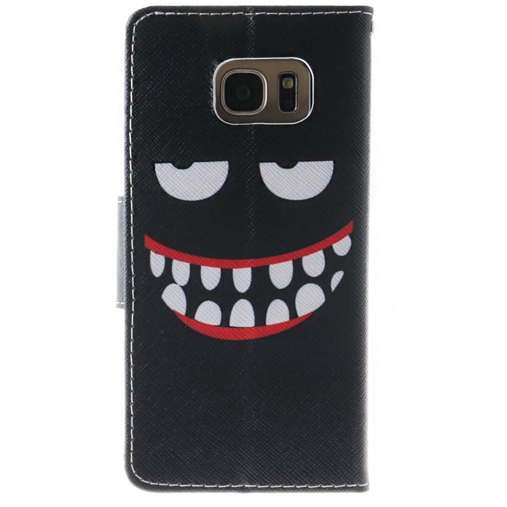 Galaxy S7 case wallet leather case printed