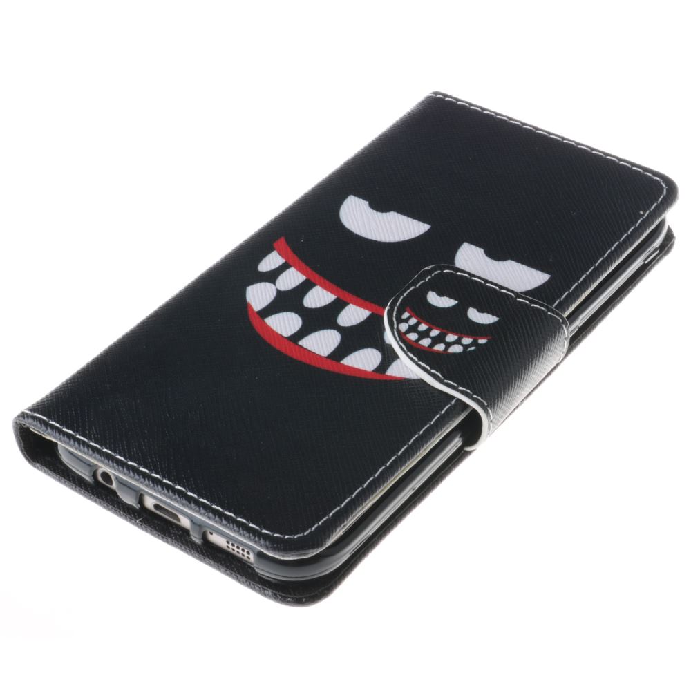 Galaxy S7 case wallet leather case printed