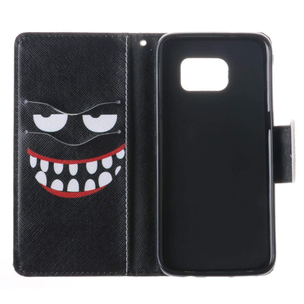 Galaxy S7 case wallet leather case printed