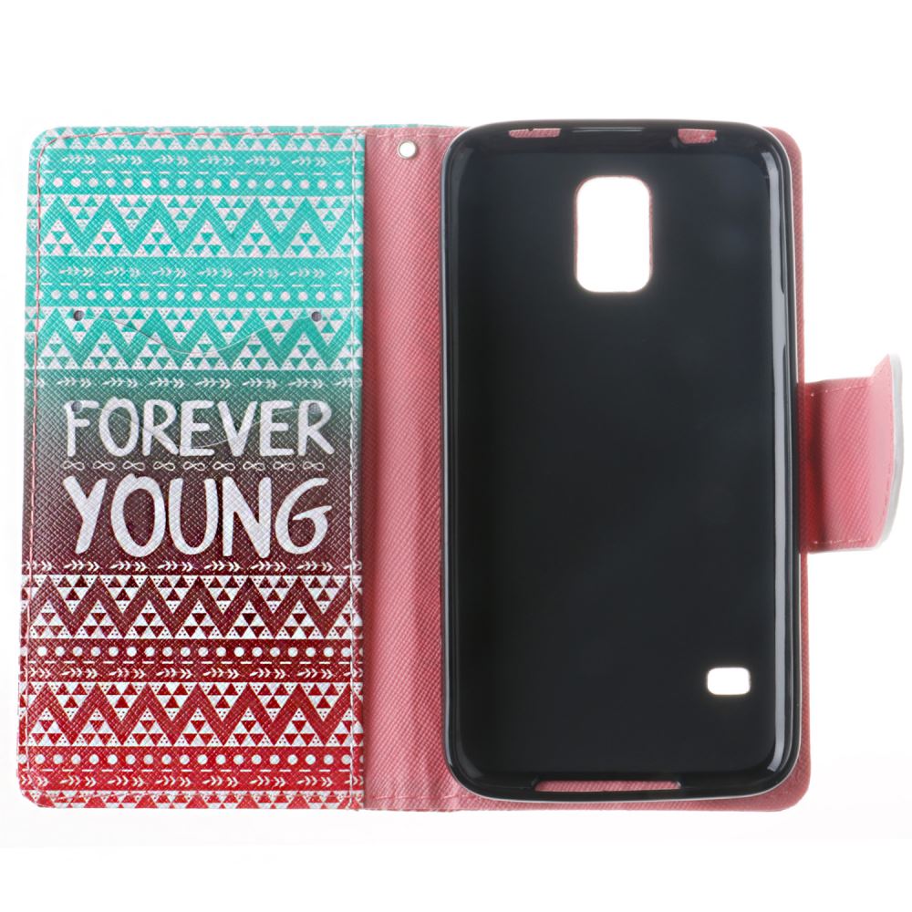 Samsung Galaxy S5 case wallet leather case printed