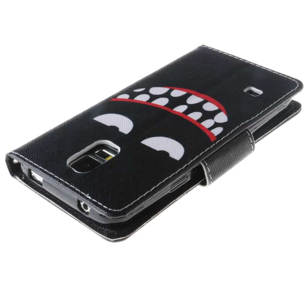 Samsung Galaxy S5 case wallet leather case printed