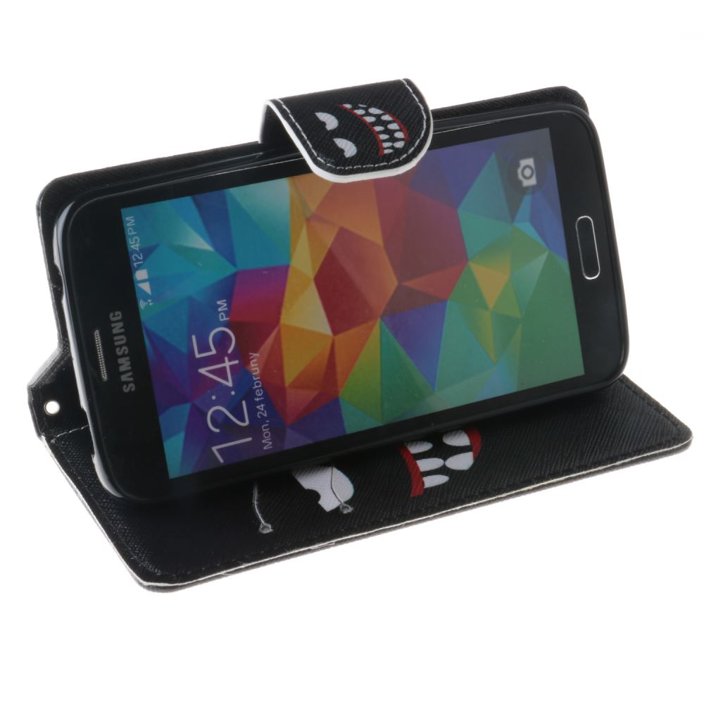 Samsung Galaxy S5 case wallet leather case printed