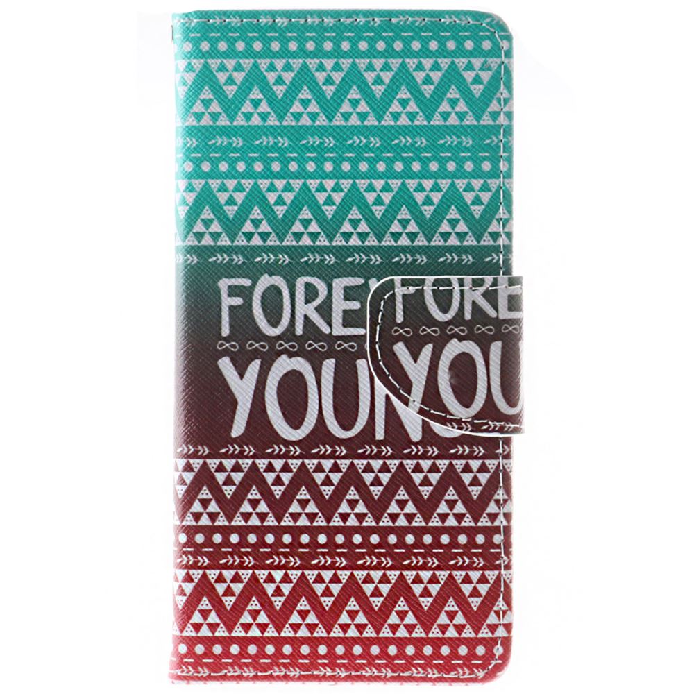 Galaxy S7 EDGE case wallet leather case printed