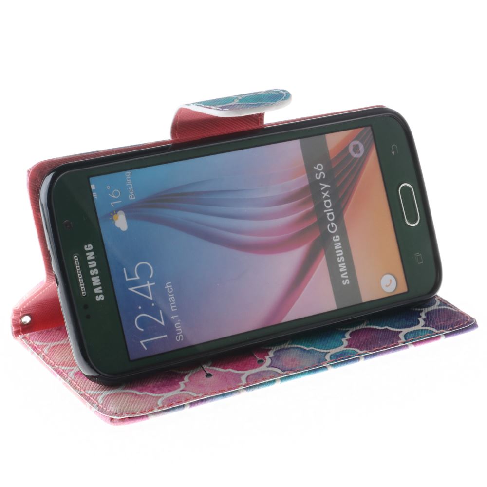 Galaxy S6 case wallet leather case printed Galaxy S6 case wallet leather case printed