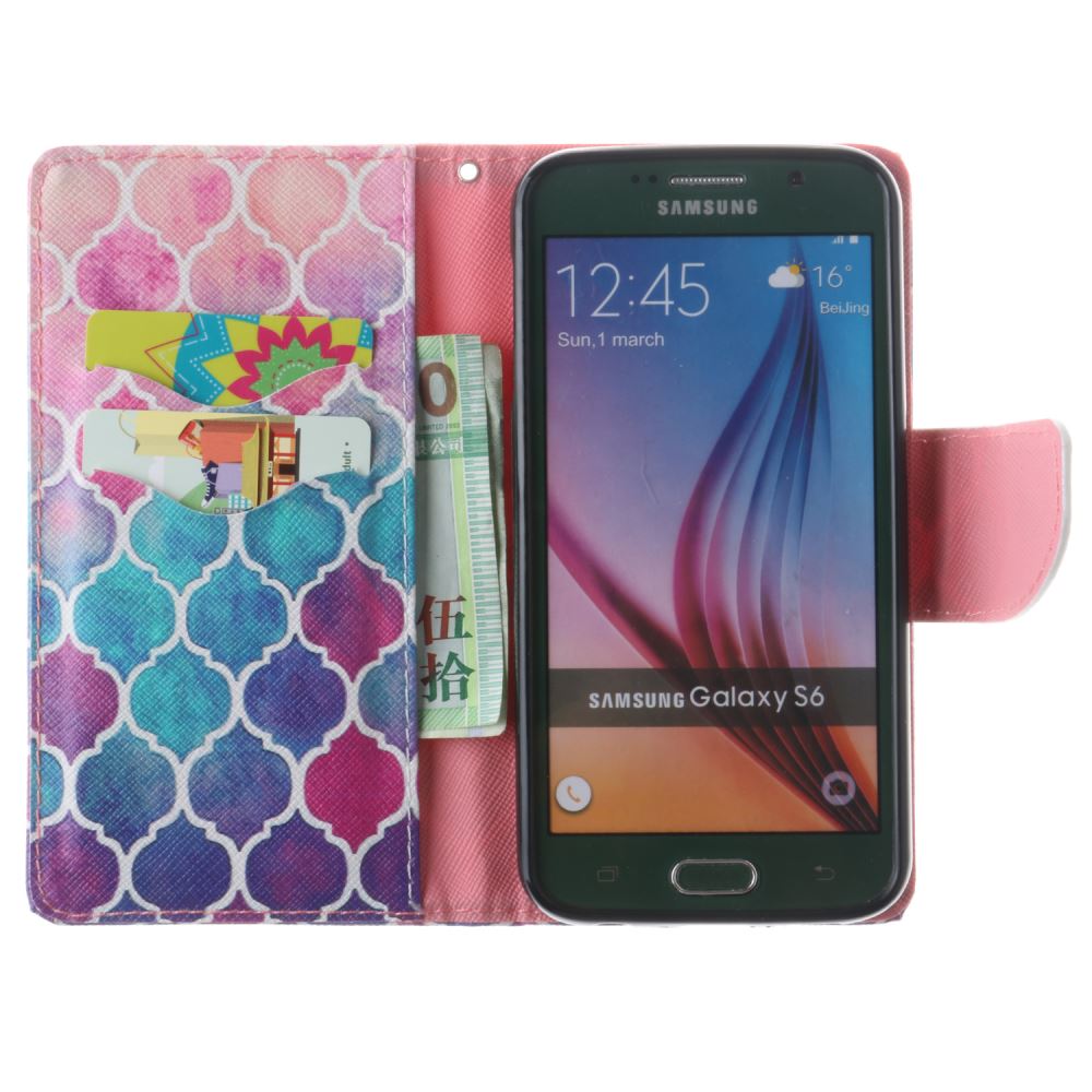 Galaxy S6 case wallet leather case printed Galaxy S6 case wallet leather case printed