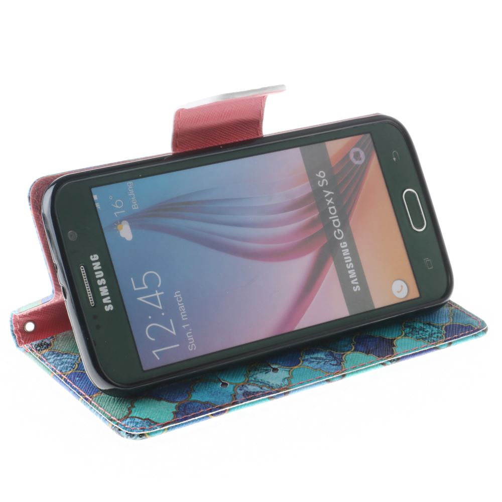 Galaxy S6 case wallet leather case printed Galaxy S6 case wallet leather case printed