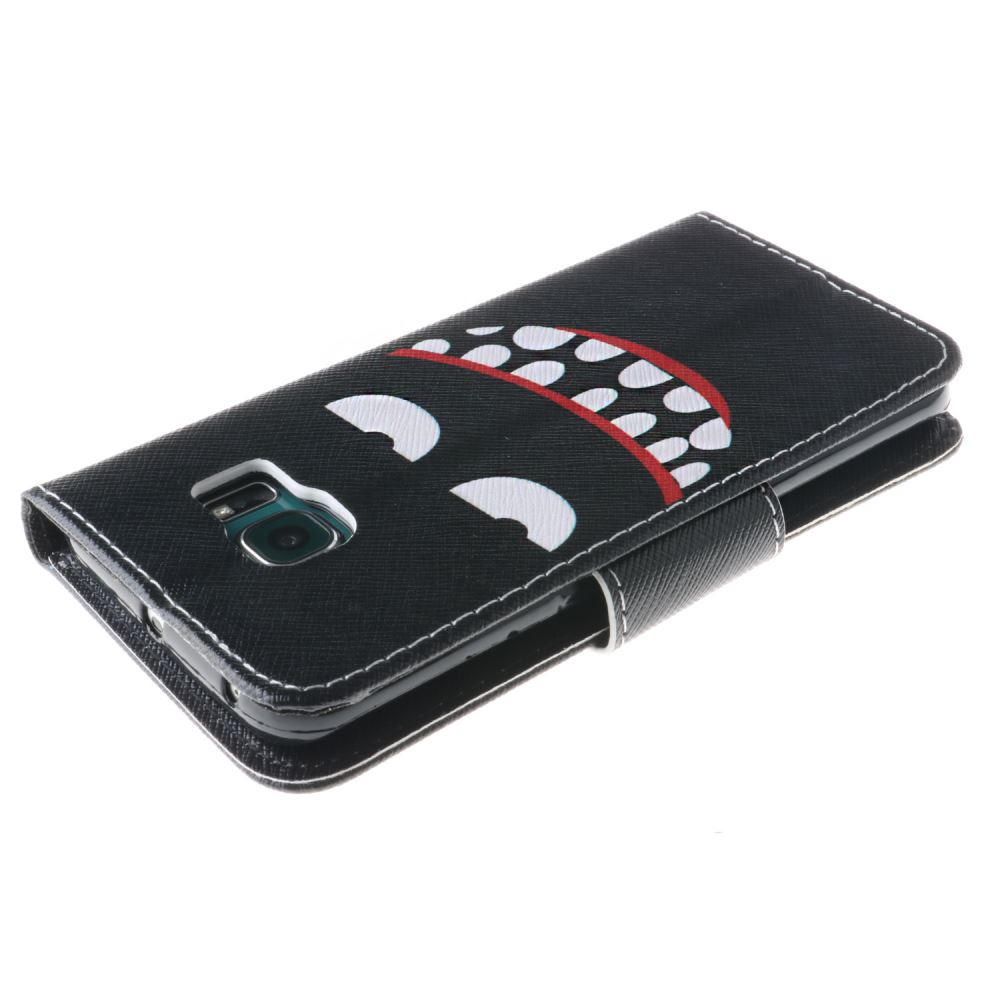 Galaxy S6 case wallet leather case printed