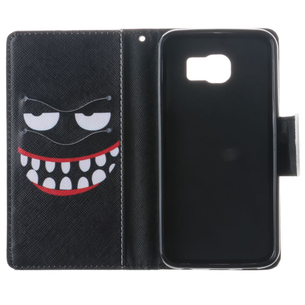 Galaxy S6 case wallet leather case printed