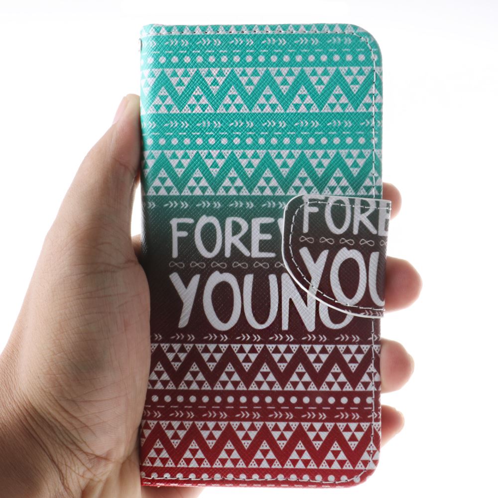 Galaxy S6 case wallet leather case printed