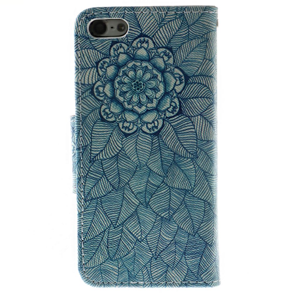 iPhone 5 5s SE case wallet leather case printed