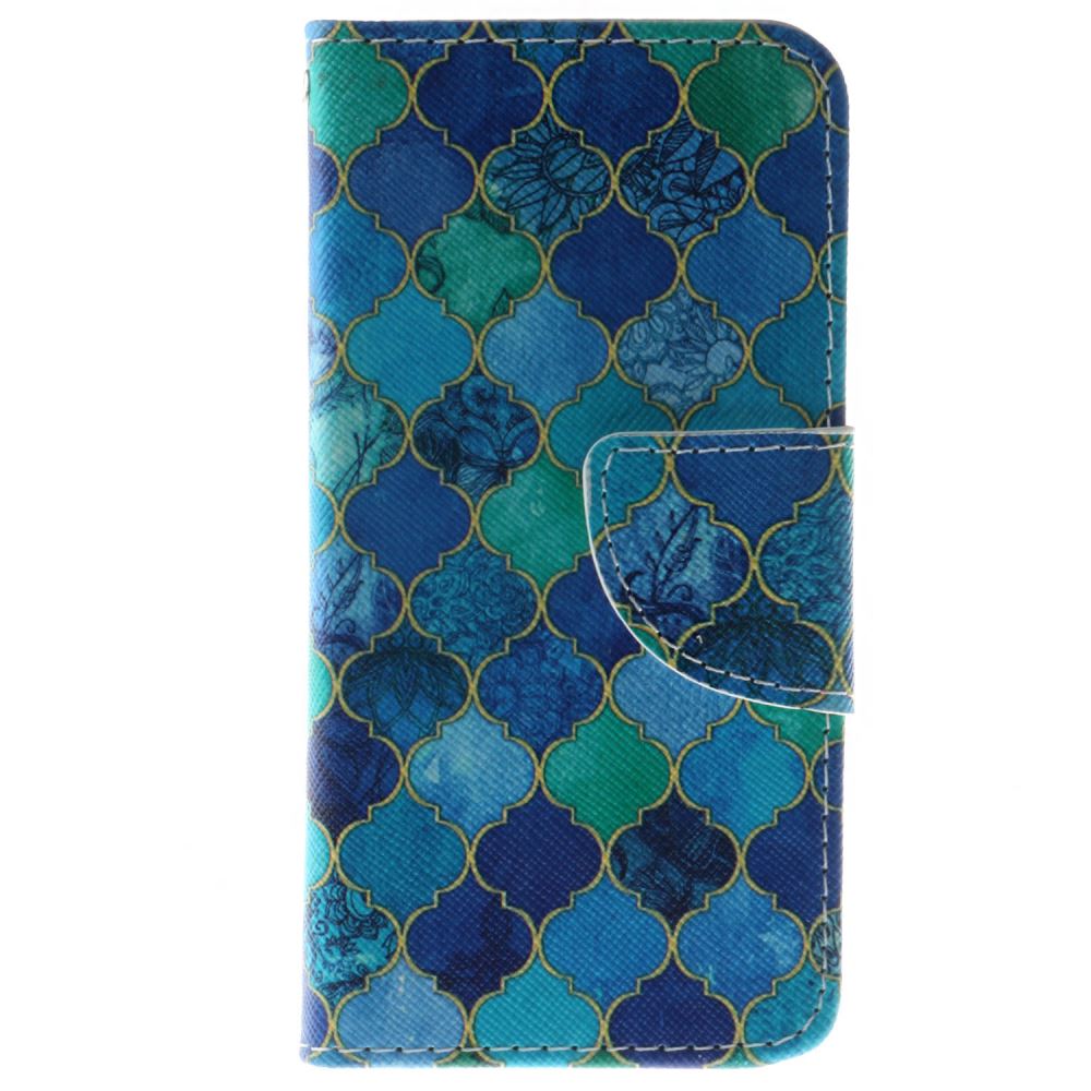 iPhone 5 5s SE case wallet leather case printed