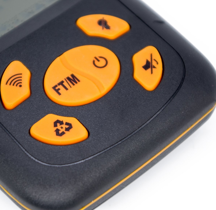 Erchang Sonar Fish Finder with Round Sonar Sensor Alarm Transducer Fish Finder