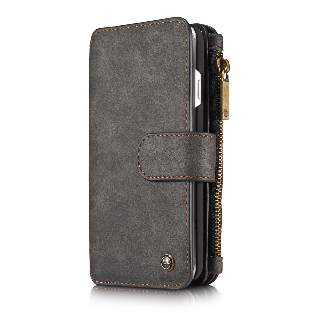 iPhone 7 double wallet leather case detachable iPhone 7 double wallet leather case detachable