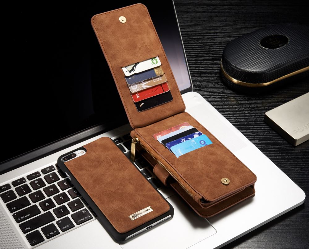 iPhone 7 Plus wallet leather case detachable iPhone 7 Plus wallet leather case detachable