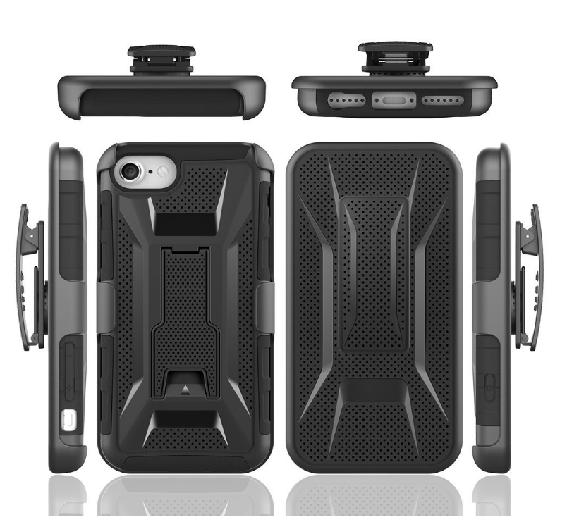 iPhone 7 Hybrid armor Case+Belt Clip Holster iPhone 7 Hybrid armor Case+Belt Clip Holster