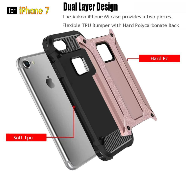 iPhone 7 Case Armor Rugged Heavy Duty Holster Case iPhone 7 Case Armor Rugged Heavy Duty Holster Case