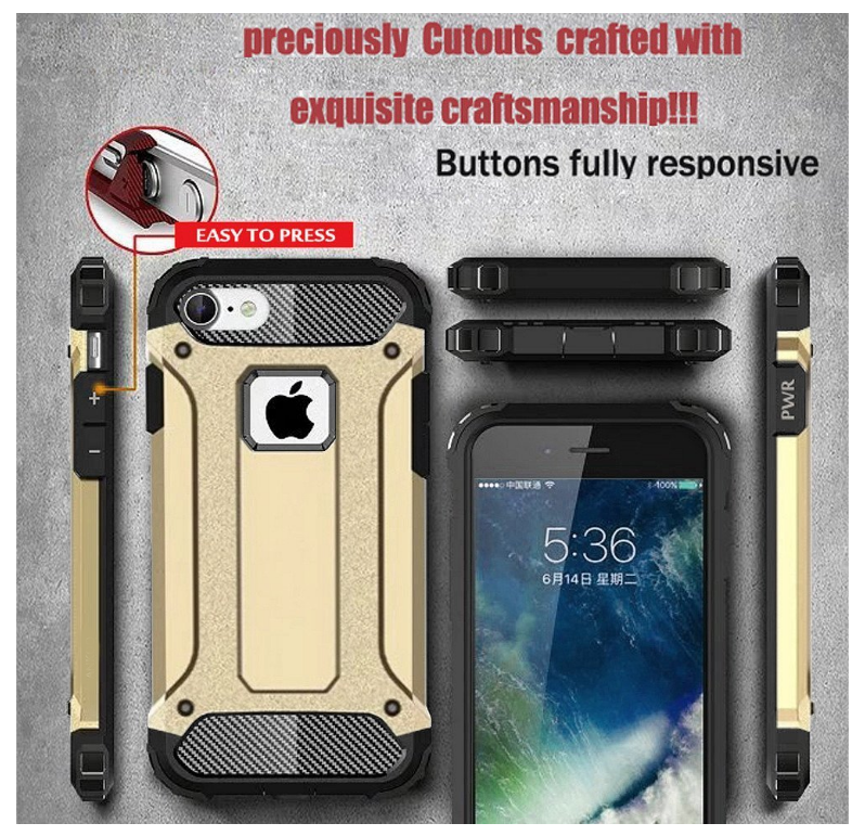 iPhone 6/6s plus Case Armor Rugged Heavy Duty Holster Case