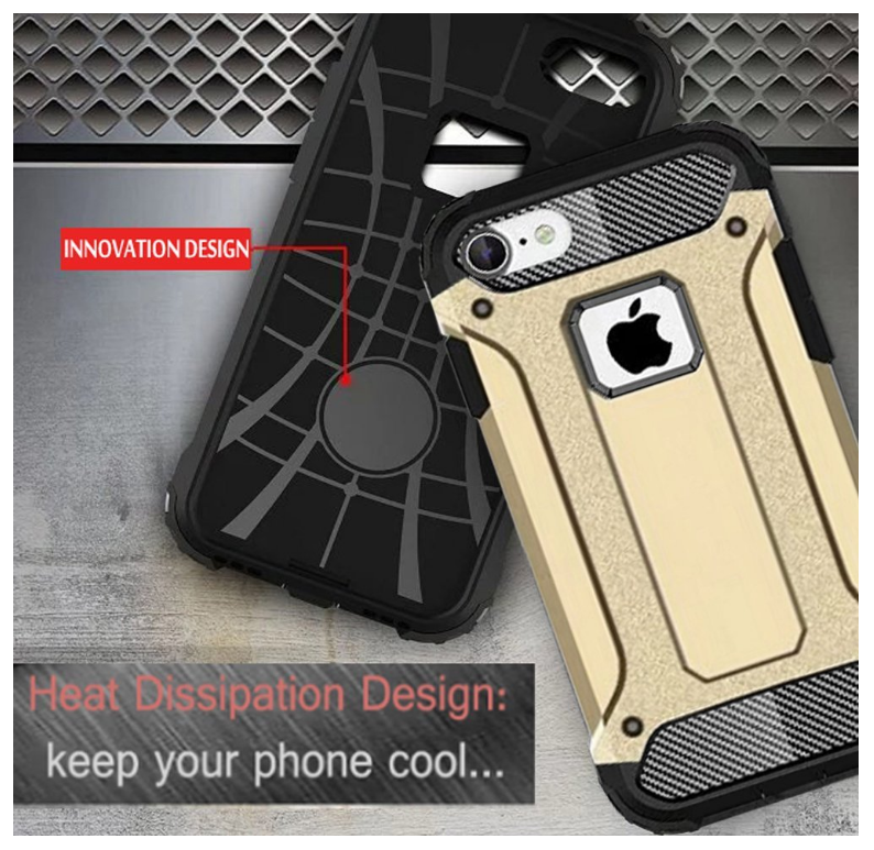 iPhone 6/6s plus Case Armor Rugged Heavy Duty Holster Case