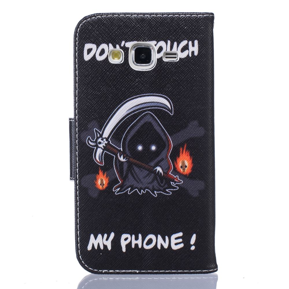 Samsung Galaxy J5 case wallet leather case printed