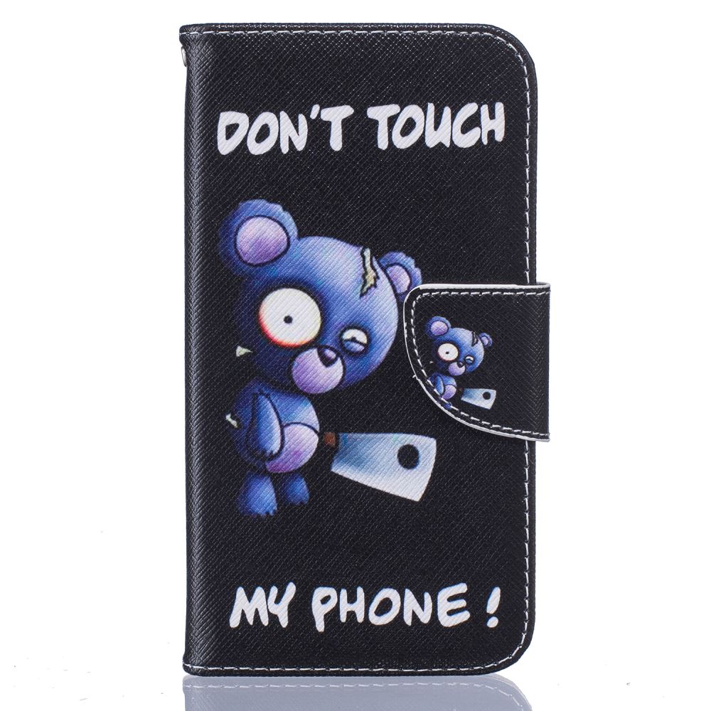 Samsung Galaxy J5 case wallet leather case printed