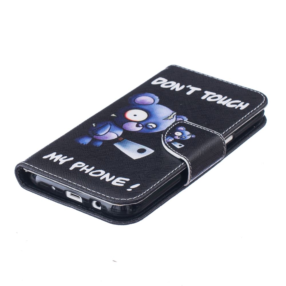 Samsung Galaxy J5 case wallet leather case printed