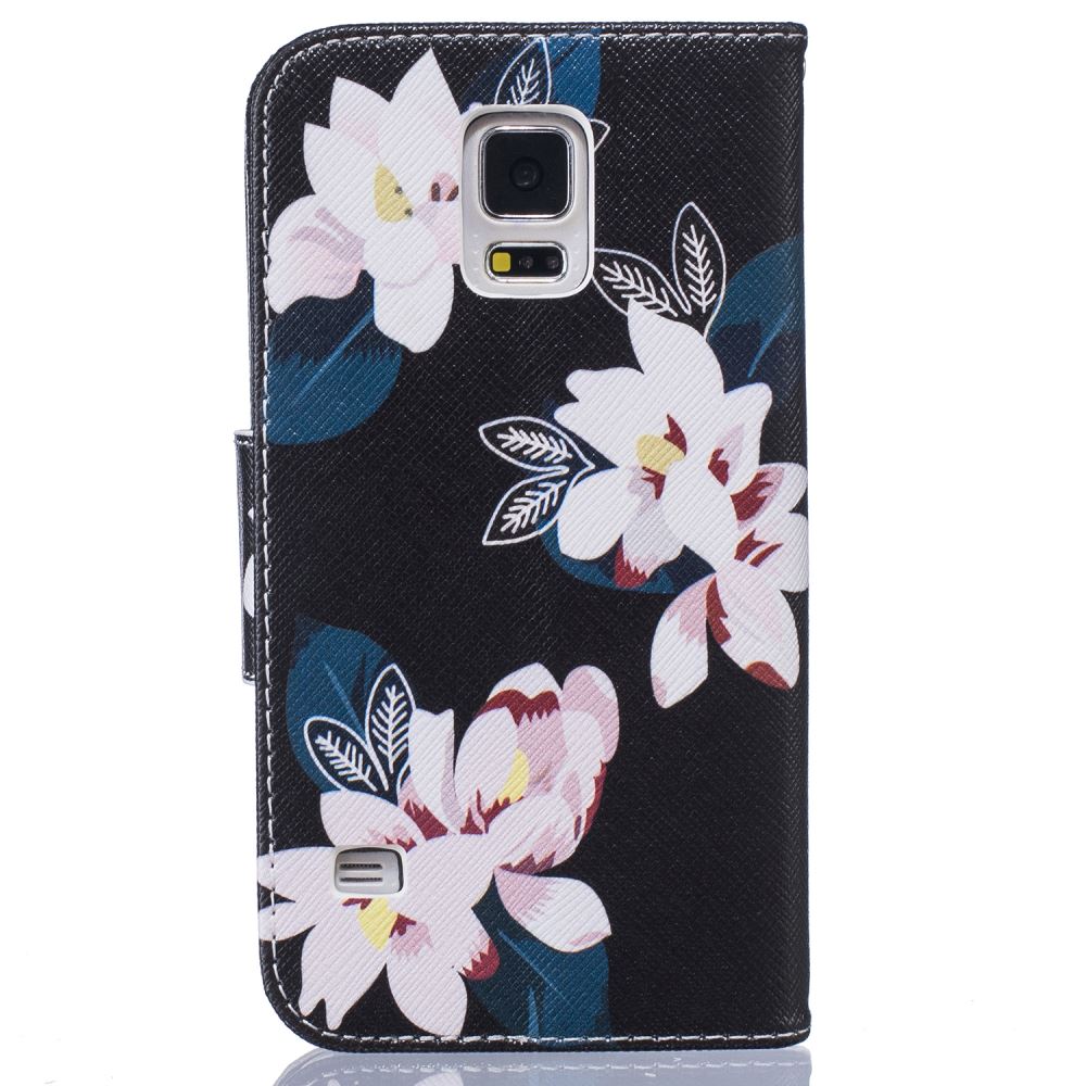 Galaxy S5 case wallet leather case printed