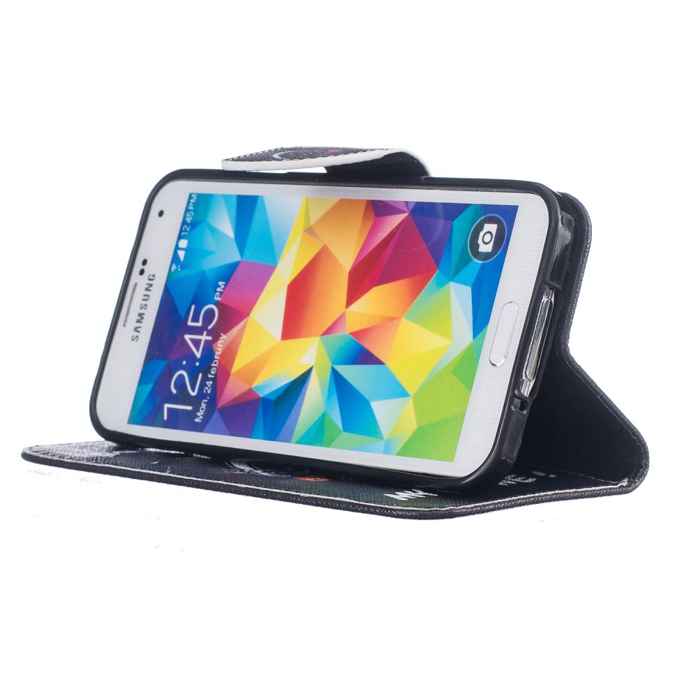 Galaxy S5 case wallet leather case printed Galaxy S5 case wallet leather case printed