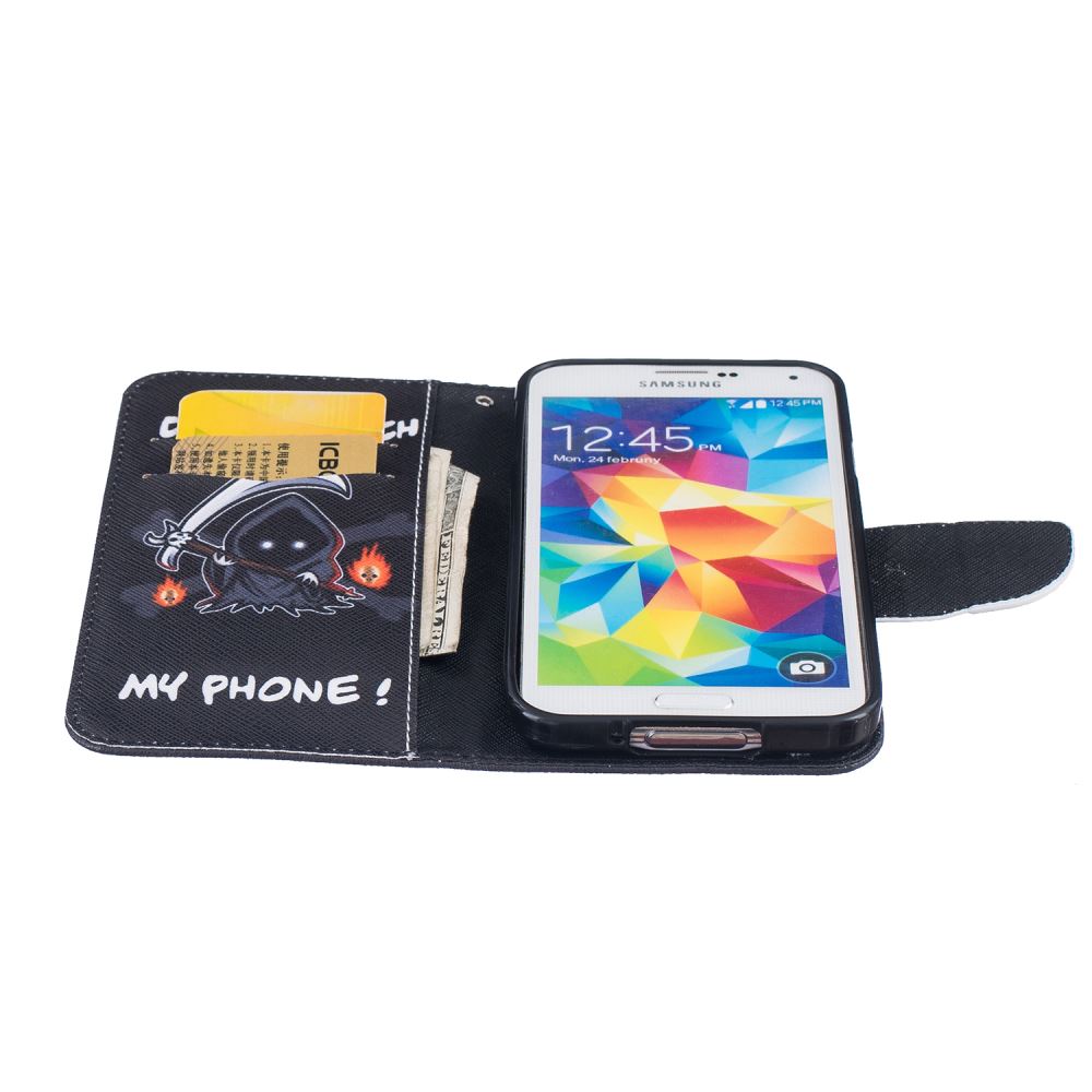 Galaxy S5 case wallet leather case printed Galaxy S5 case wallet leather case printed