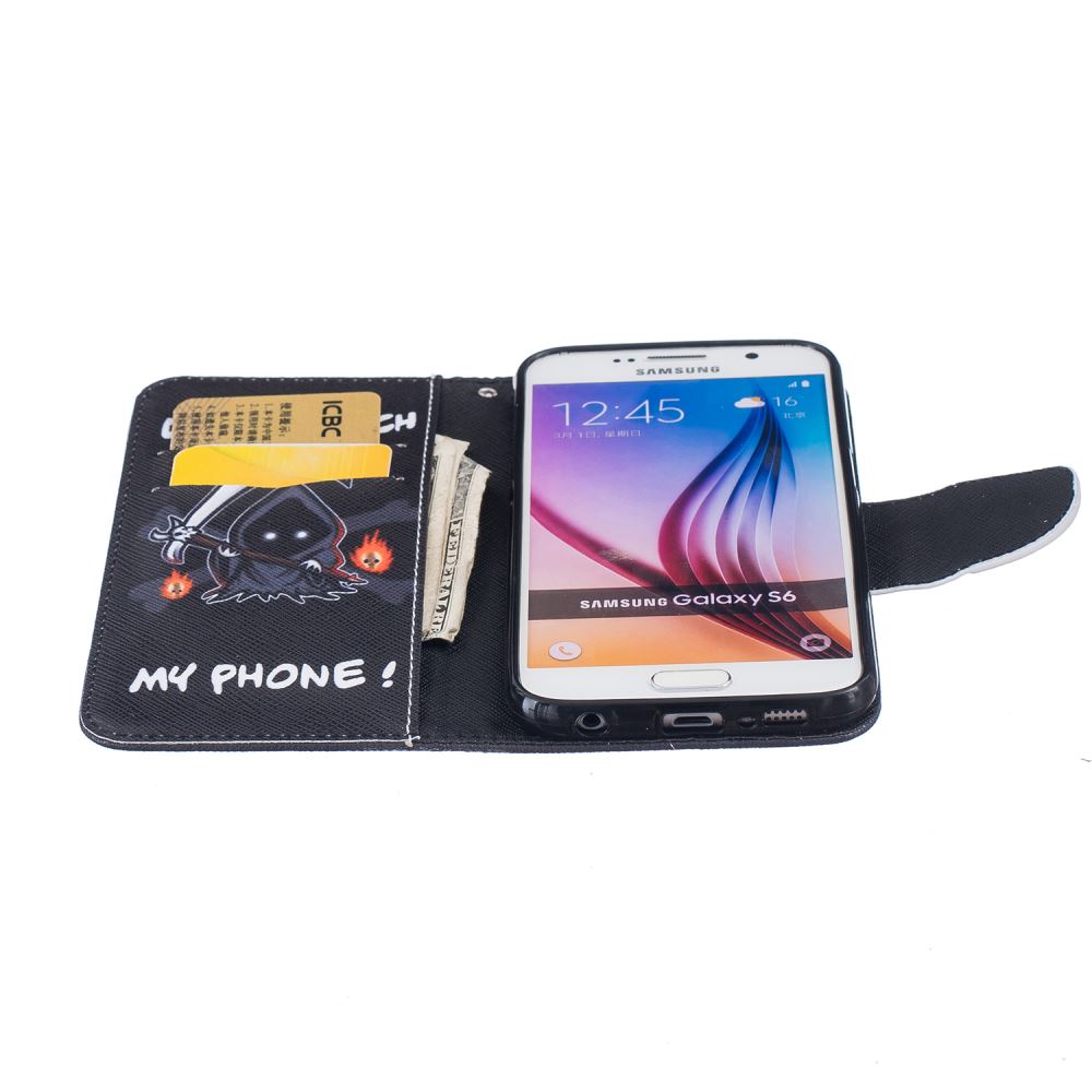 Galaxy S6 case wallet leather case printed Galaxy S6 case wallet leather case printed
