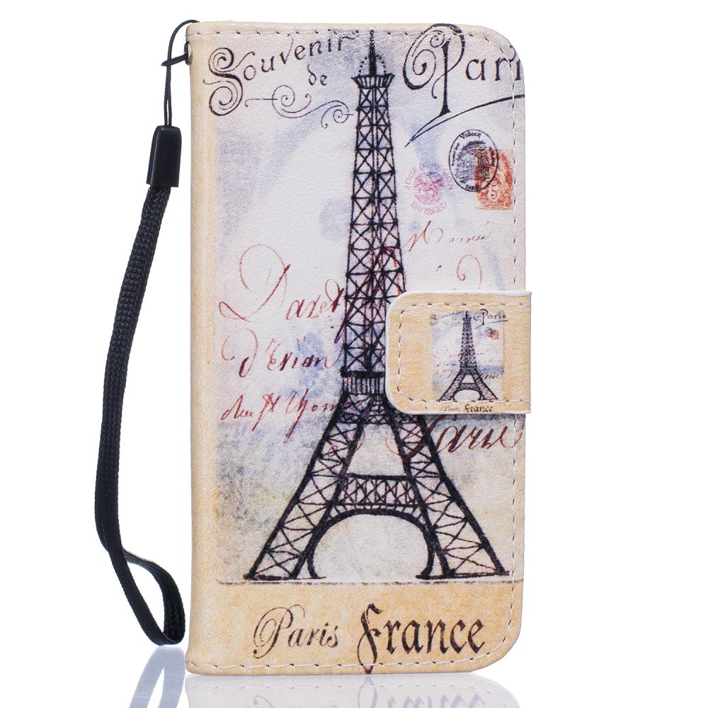 Galaxy S7 EDGE case wallet leather case printed