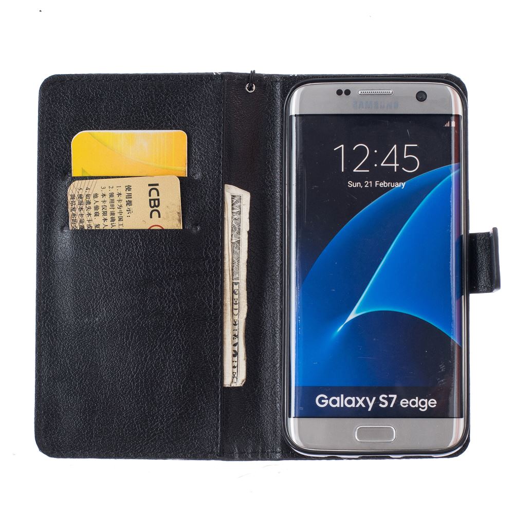 Galaxy S7 EDGE case wallet leather case printed Galaxy S7 EDGE case wallet leather case printed