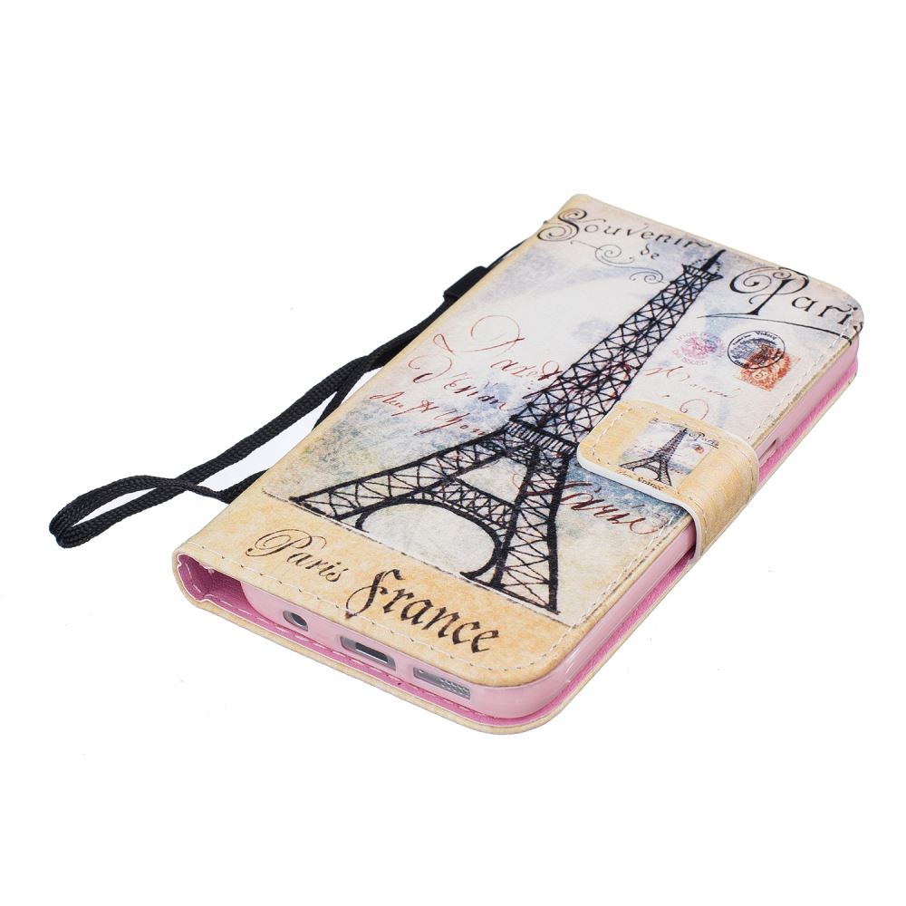Galaxy S7 case wallet leather case printed
