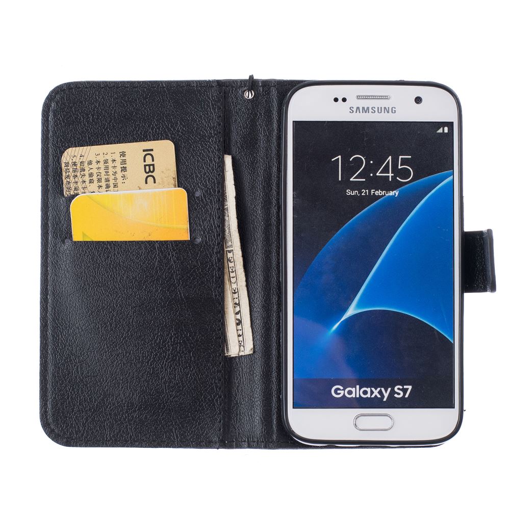 Galaxy S7 case wallet leather case printed Galaxy S7 case wallet leather case printed