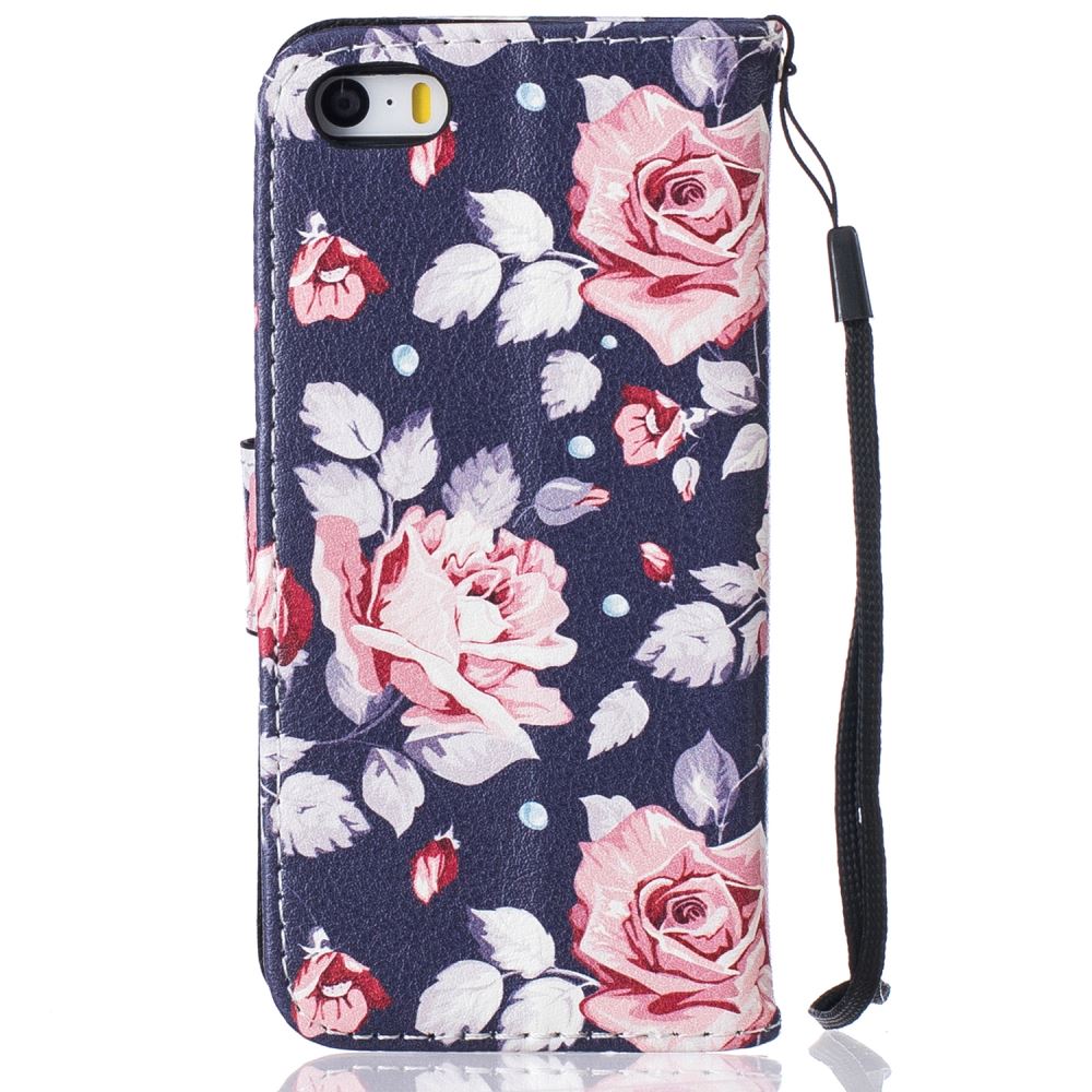 iPhone 5 5s SE case wallet leather case printed iPhone 5 5s SE case wallet leather case printed