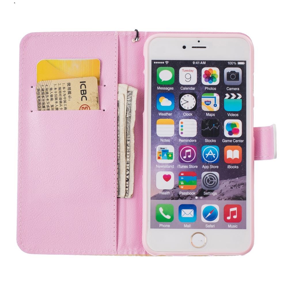 iPhone 6 Plus case wallet leather case printed iPhone 6 Plus case wallet leather case printed
